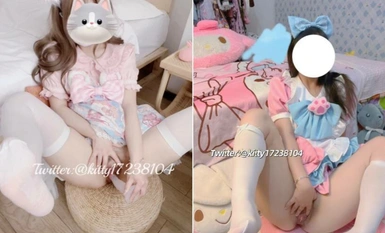 The best white tiger loli on Twitter "Kitty Doesn't Eat Fish" Ziwei, who is doing splits, is trained by the male protagonist and is very obedient! Super cute little humanoid bitch was fucked and called daddy to come on (1)