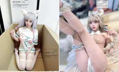 The best Cos White Tiger Loli "Zhao Zhao" has a white and tender Lolita figure. The youthful body is fascinating and the hand-washing product is excellent.