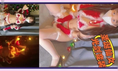 เจ้าแม่หนังโป๊สุดฮอต “สาวน้อย Yingying (เต้าเต้า)” สวมชุดคริสต์มาสสุดเซ็กซี่ เย้ายวน ไก่ตัวใหญ่ถูกเย็ดอย่างหนักและรูน้ำผึ้งที่ดีที่สุดก็เต็มไปด้วยน้ำอสุจิและไหลทะลักออกมา มันลามกมาก